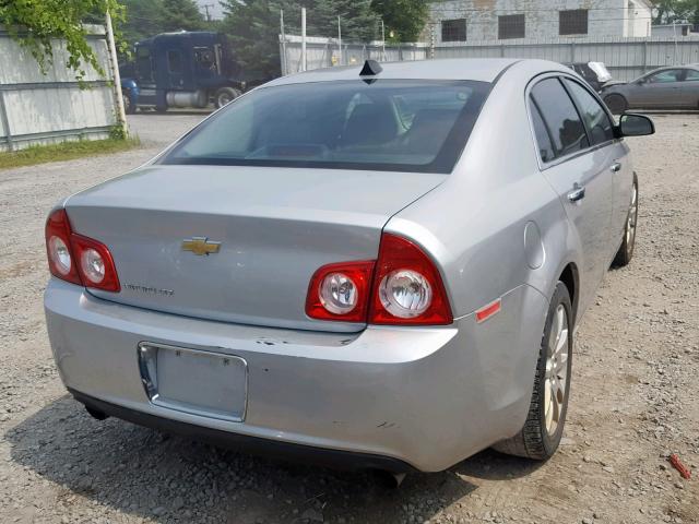 1G1ZG5E76CF277834 - 2012 CHEVROLET MALIBU LTZ ვერცხლისფერი ფოტო 4