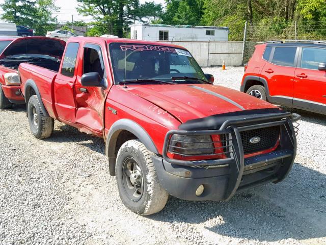 1FTZR15U41PA16211 - 2001 FORD RANGER SUP RED photo 1