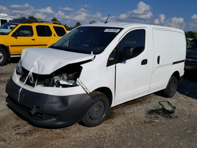 3N6CM0KN4FK720085 - 2015 NISSAN NV200 2.5S WHITE photo 2