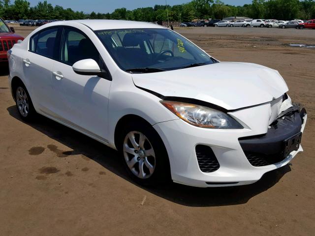 JM1BL1UF0C1517818 - 2012 MAZDA 3 I WHITE photo 1