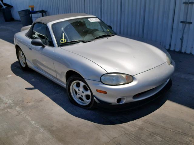 JM1NB3539Y0153380 - 2000 MAZDA MX-5 MIATA SILVER photo 1