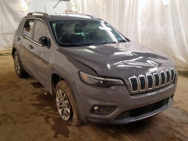 1C4PJMLB2KD364318 - 2019 JEEP CHEROKEE L GRAY photo 1