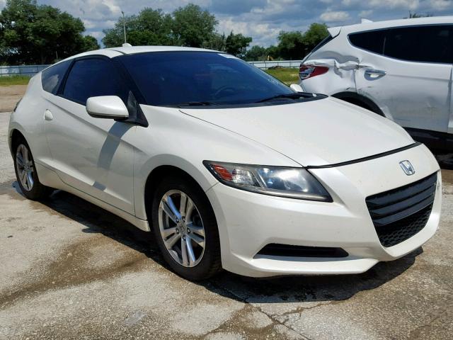 JHMZF1D4XCS004959 - 2012 HONDA CR-Z WHITE photo 1