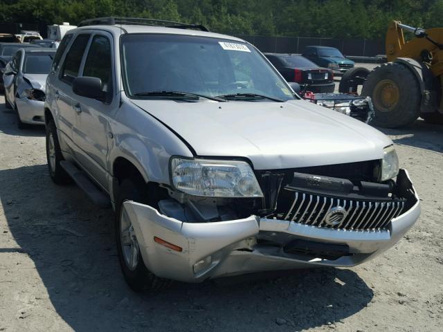 4M2CU57106KJ05884 - 2006 MERCURY MARINER SILVER photo 1