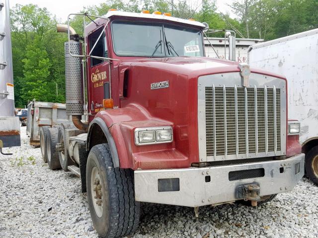 1NKDX6TX7XJ775701 - 1999 KENWORTH CONSTRUCTI MAROON photo 1