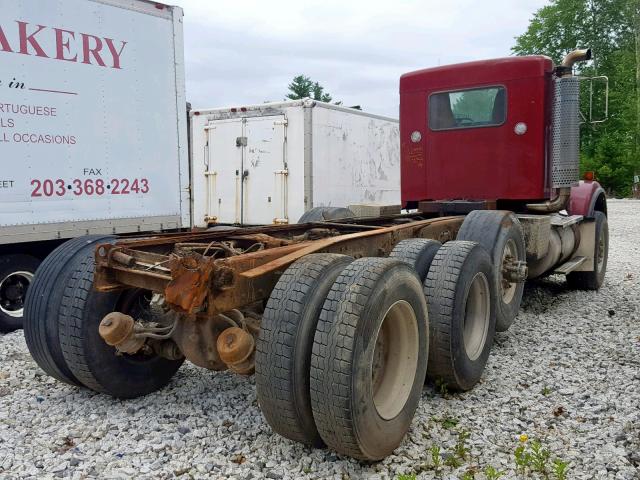 1NKDX6TX7XJ775701 - 1999 KENWORTH CONSTRUCTI MAROON photo 4