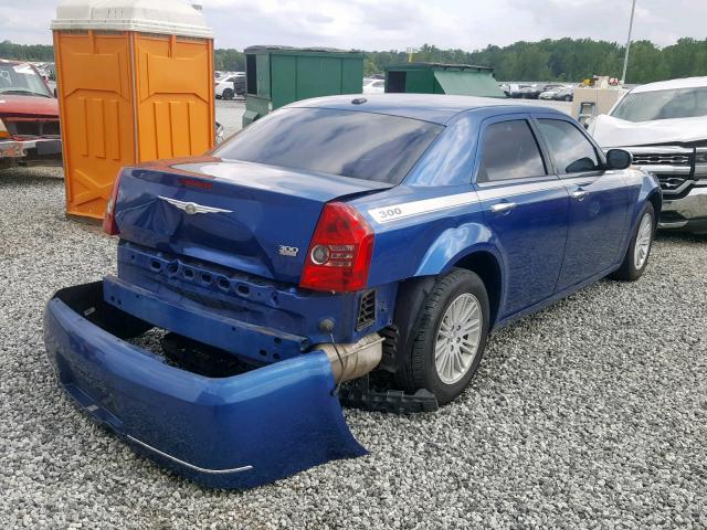 2C3CA1CV4AH329454 - 2010 CHRYSLER 300 TOURIN BLUE photo 4