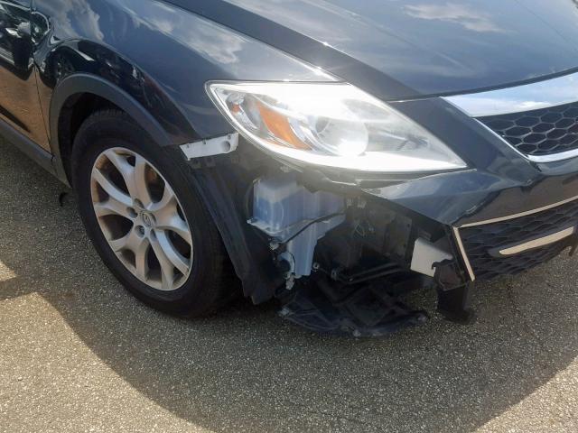 JM3TB3CA0B0320149 - 2011 MAZDA CX-9 GRAY photo 10