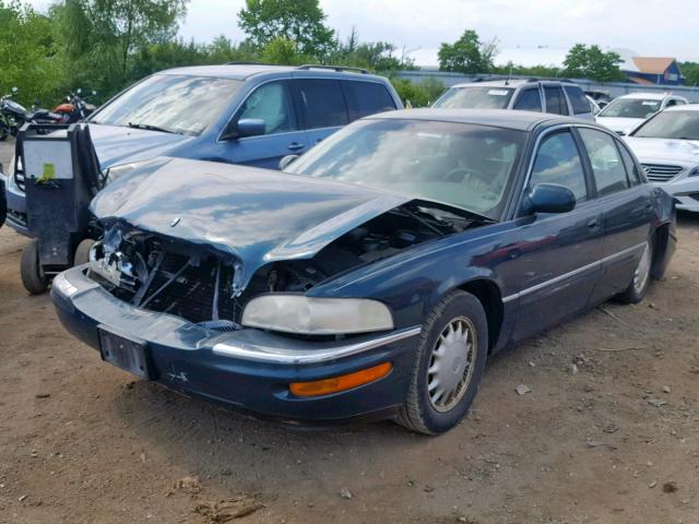 1G4CW52K4W4615509 - 1998 BUICK PARK AVENU BLUE photo 2