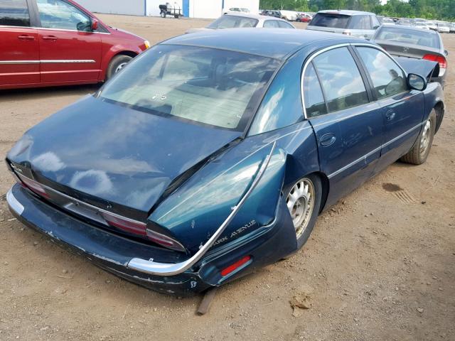 1G4CW52K4W4615509 - 1998 BUICK PARK AVENU BLUE photo 4