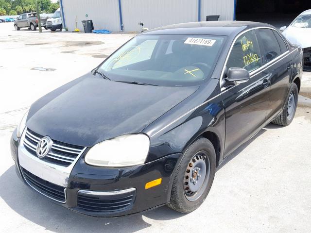 3VWST71K96M805247 - 2006 VOLKSWAGEN JETTA TDI BLACK photo 2