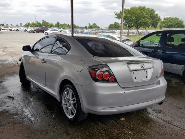 JTKDE167390276529 - 2009 TOYOTA SCION TC ვერცხლისფერი ფოტო 3
