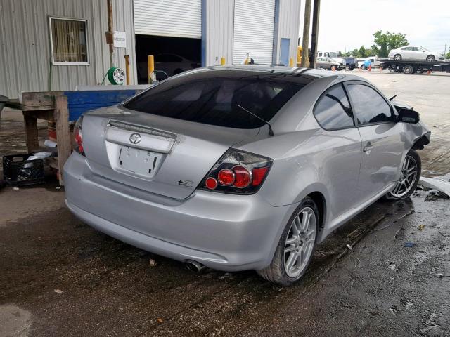 JTKDE167390276529 - 2009 TOYOTA SCION TC ვერცხლისფერი ფოტო 4