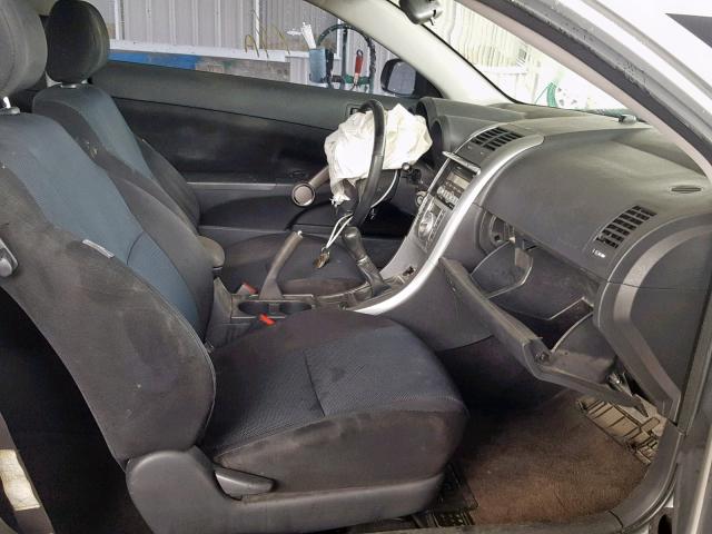 JTKDE167390276529 - 2009 TOYOTA SCION TC ვერცხლისფერი ფოტო 5