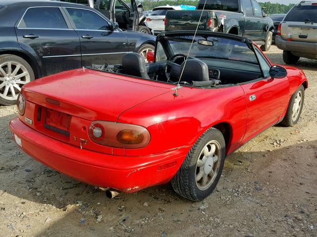 JM1NA3512N0325116 - 1992 MAZDA MX-5 MIATA RED photo 4