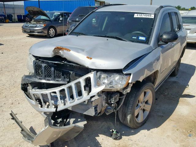 1J4NT1FB7BD215375 - 2011 JEEP COMPASS SP ვერცხლისფერი ფოტო 2