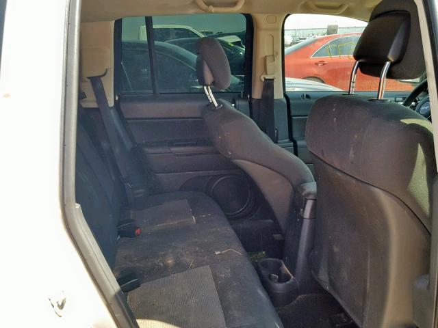 1J4NT1FB7BD215375 - 2011 JEEP COMPASS SP ვერცხლისფერი ფოტო 6