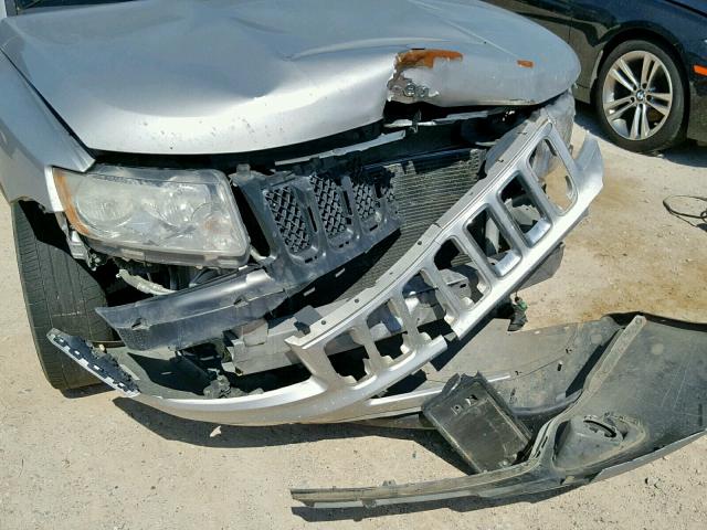 1J4NT1FB7BD215375 - 2011 JEEP COMPASS SP ვერცხლისფერი ფოტო 9