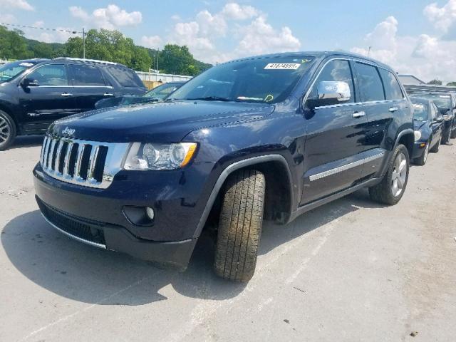 1J4RR5GT2BC624890 - 2011 JEEP GRAND CHER BLUE photo 2