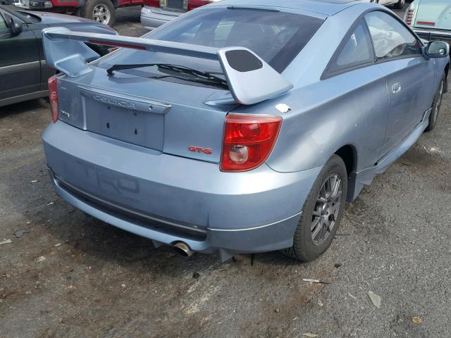 JTDDY32T430068325 - 2003 TOYOTA CELICA GT- BLUE photo 4