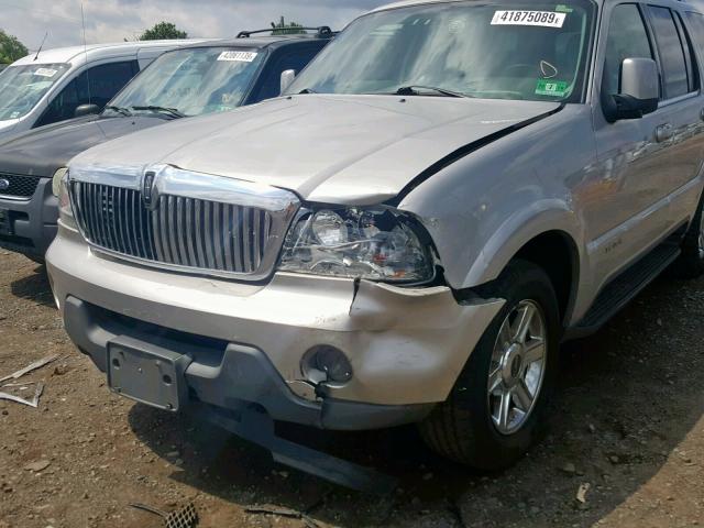 5LMEU88H15ZJ30626 - 2005 LINCOLN AVIATOR Gümüş foto 9