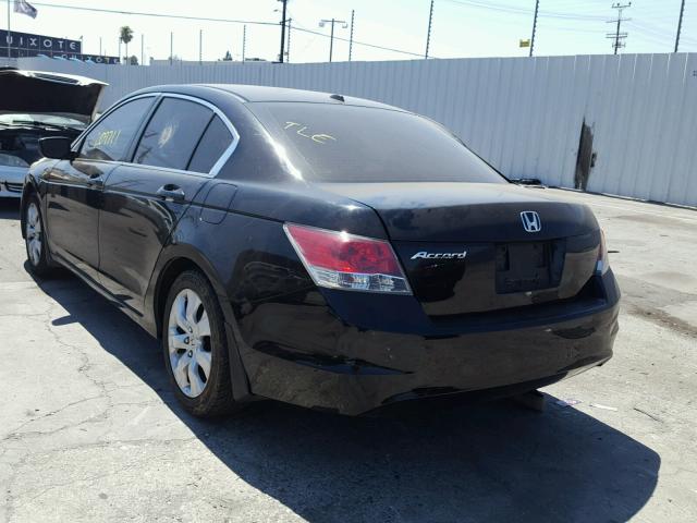 1HGCP268X9A036370 - 2009 HONDA ACCORD EXL BLACK photo 3