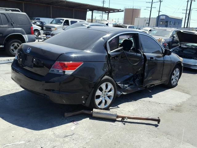 1HGCP268X9A036370 - 2009 HONDA ACCORD EXL BLACK photo 4