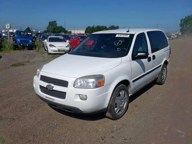 1GNDU23WX8D183436 - 2008 CHEVROLET UPLANDER L 白色 照片 2