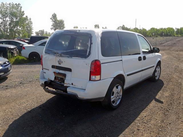 1GNDU23WX8D183436 - 2008 CHEVROLET UPLANDER L 白色 照片 4