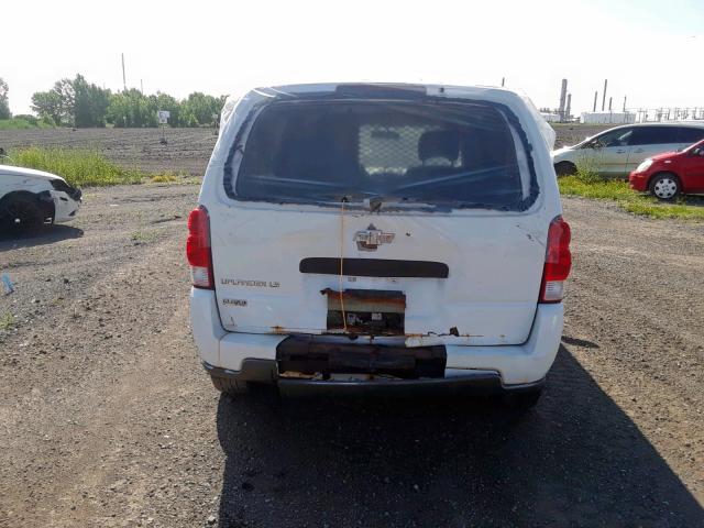 1GNDU23WX8D183436 - 2008 CHEVROLET UPLANDER L 白色 照片 9