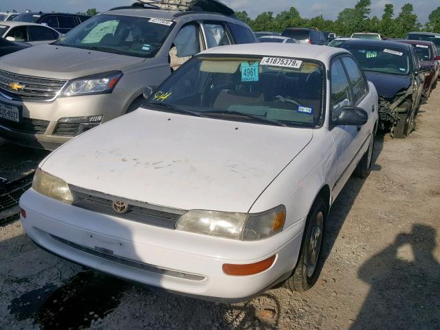 1NXAE09B3RZ187021 - 1994 TOYOTA COROLLA LE WHITE photo 2