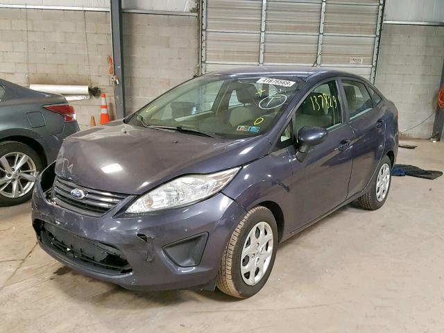 3FADP4AJ4CM139860 - 2012 FORD FIESTA S CHARCOAL photo 2