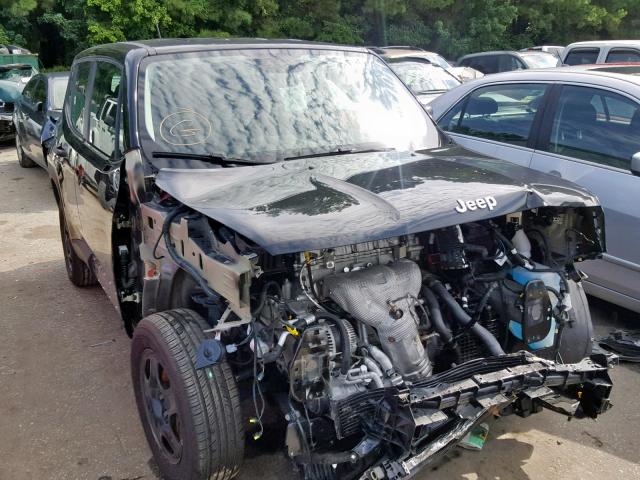 ZACCJBAT7FPB42976 - 2015 JEEP RENEGADE S შავი ფოტო 1