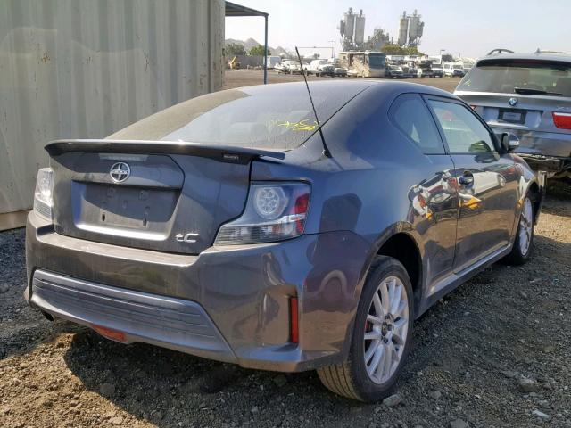 JTKJF5C78E3074404 - 2014 TOYOTA SCION TC ნაცრისფერი ფოტო 4