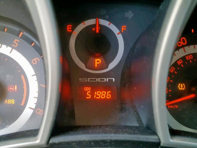 JTKJF5C78E3074404 - 2014 TOYOTA SCION TC ნაცრისფერი ფოტო 8