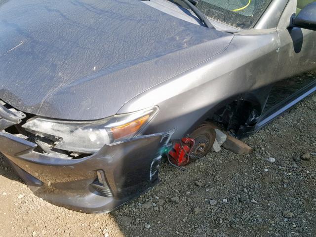 JTKJF5C78E3074404 - 2014 TOYOTA SCION TC ნაცრისფერი ფოტო 9