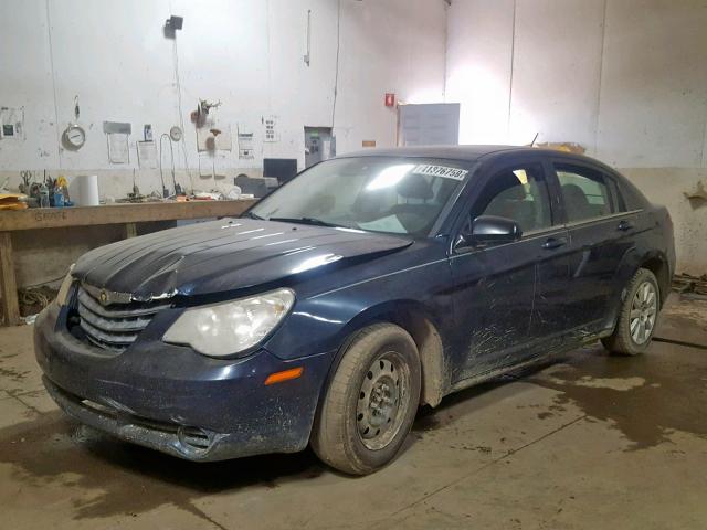 1C3LC46K87N590499 - 2007 CHRYSLER SEBRING BLUE photo 2