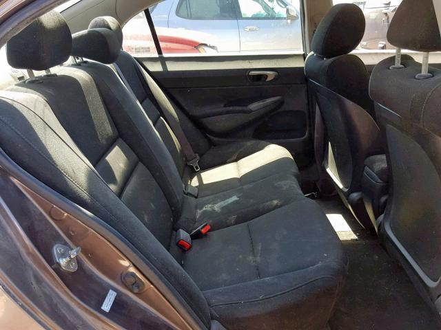 2HGFA16609H511453 - 2009 HONDA CIVIC LX-S Boz foto 6