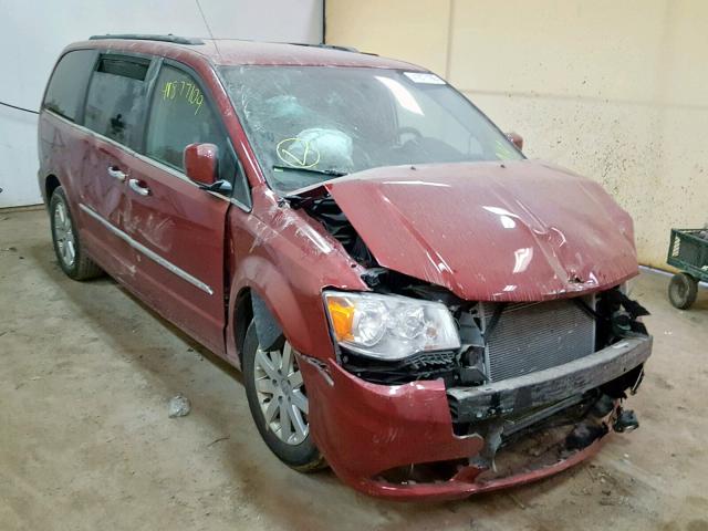 2C4RC1BG5GR159577 - 2016 CHRYSLER TOWN & COU BURGUNDY photo 1