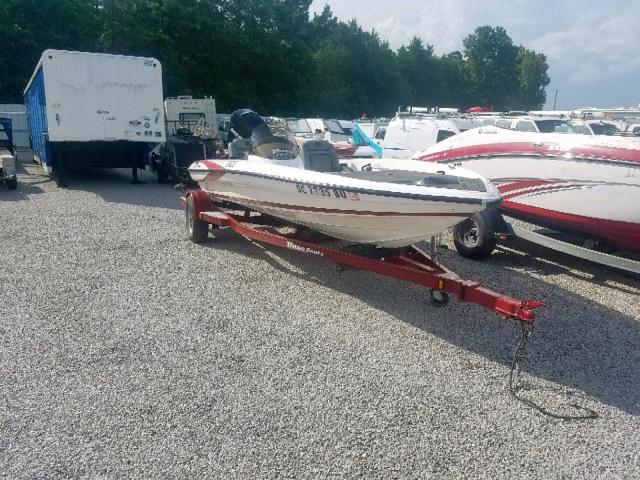 TJZ8P210H506 - 2006 TRIT BOAT W/TRL WHITE photo 1