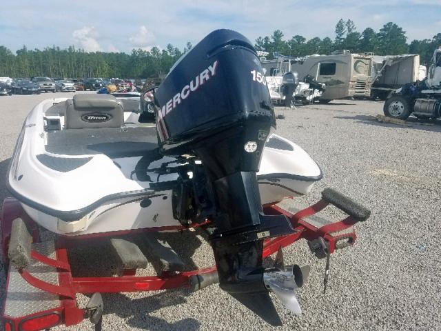 TJZ8P210H506 - 2006 TRIT BOAT W/TRL WHITE photo 7