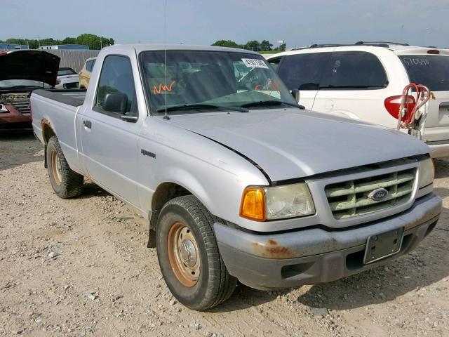 1FTYR10D62PB59939 - 2002 FORD RANGER SILVER photo 1