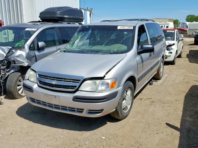 1GNDX03E83D115468 - 2003 CHEVROLET VENTURE GRAY photo 2