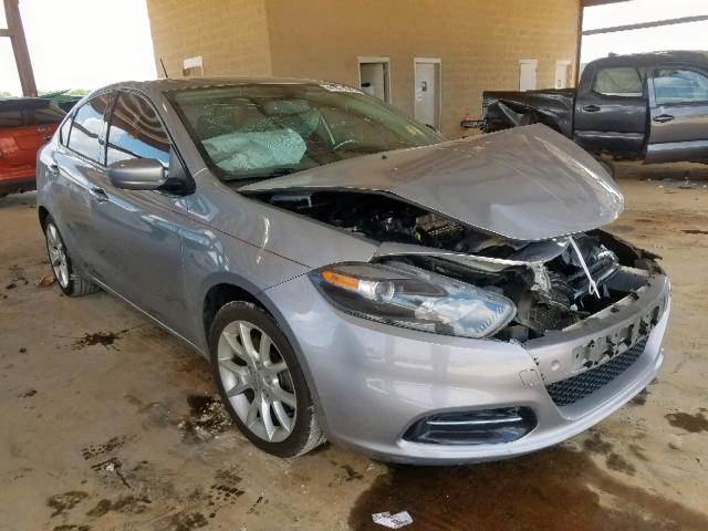 1C3CDFBB8ED742041 - 2014 DODGE DART SXT SILVER photo 1