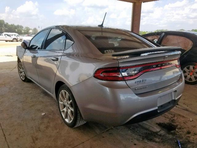 1C3CDFBB8ED742041 - 2014 DODGE DART SXT SILVER photo 3