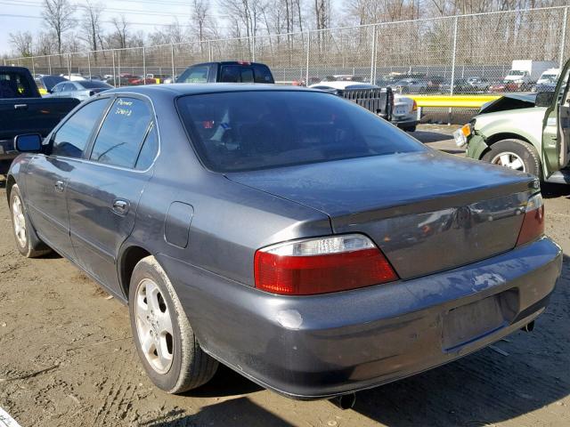 19UUA56683A078761 - 2003 ACURA 3.2TL GRAY photo 3