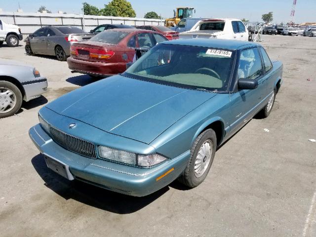 2G4WB12K8T1428928 - 1996 BUICK REGAL CUST BLUE photo 2