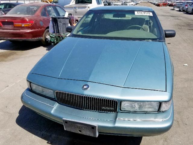 2G4WB12K8T1428928 - 1996 BUICK REGAL CUST BLUE photo 9