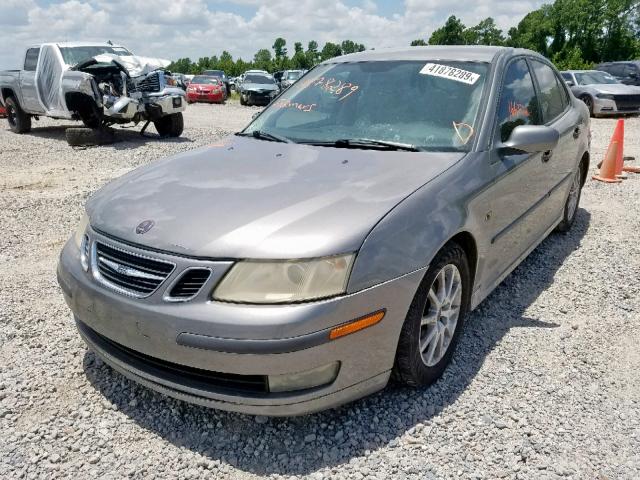 YS3FB45S241042183 - 2004 SAAB 9-3 LINEAR GRAY photo 2