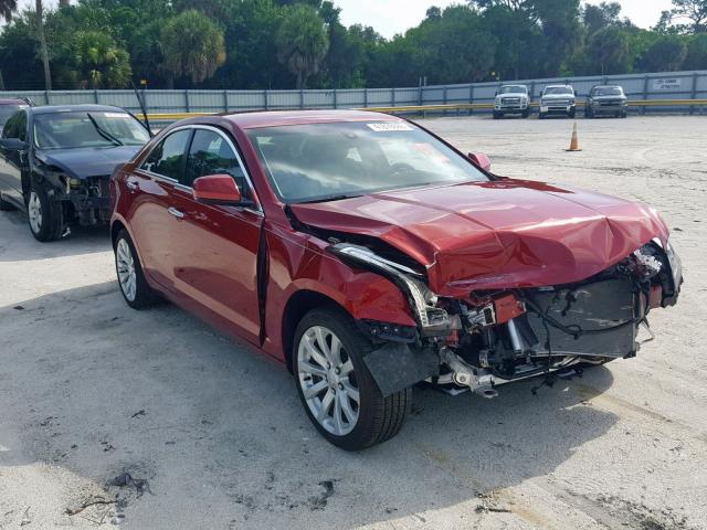 1G6AA5RX8H0206793 - 2017 CADILLAC ATS RED photo 1